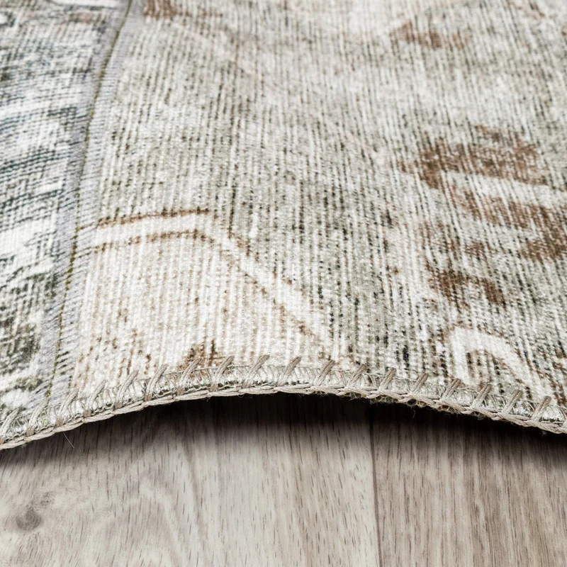 Patchwork Teppich - Lago Grau