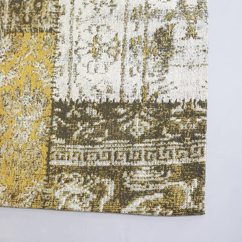 Teppich Patchwork - Dreams Gelber Ocker