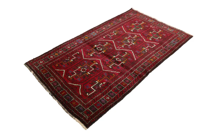 Belutsch Teppich - 105 x 190 cm - rot