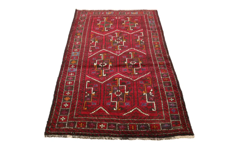 Belutsch Teppich - 105 x 190 cm - rot