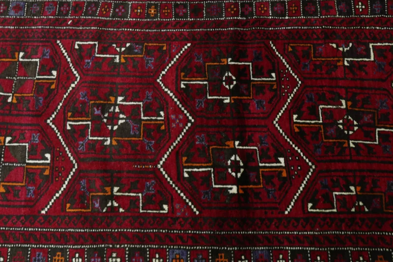 Belutsch Teppich - 105 x 190 cm - rot