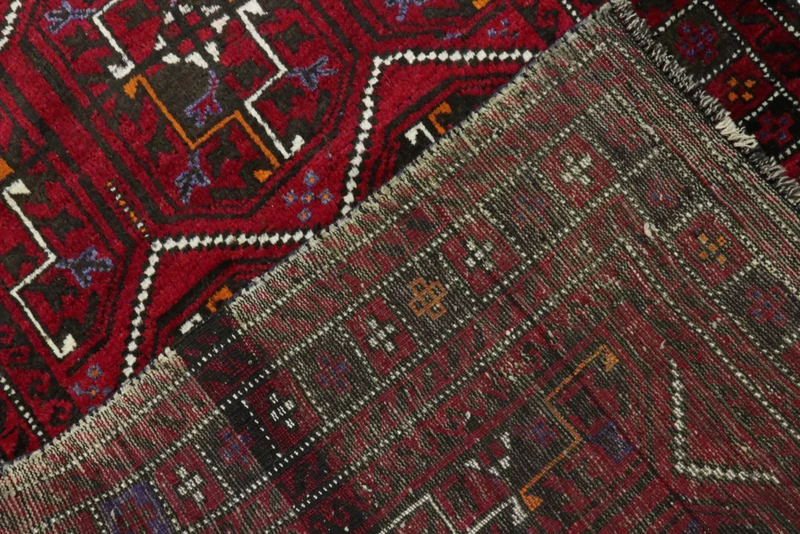 Belutsch Teppich - 105 x 190 cm - rot