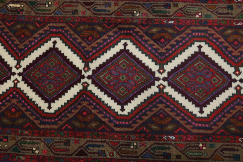Läufer Perser - Nomadic - 84 x 313 cm - rost