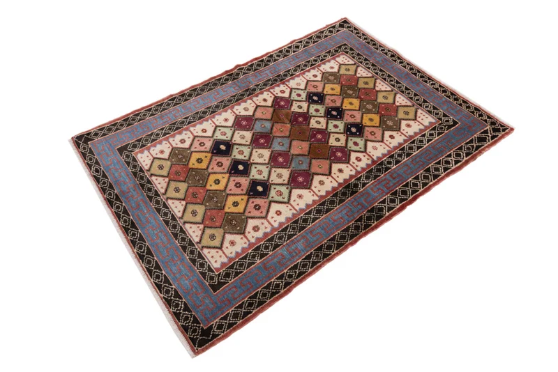 Gabbeh Teppich - Kaschkuli Perser - 132 x 190 cm - mehrfarbig