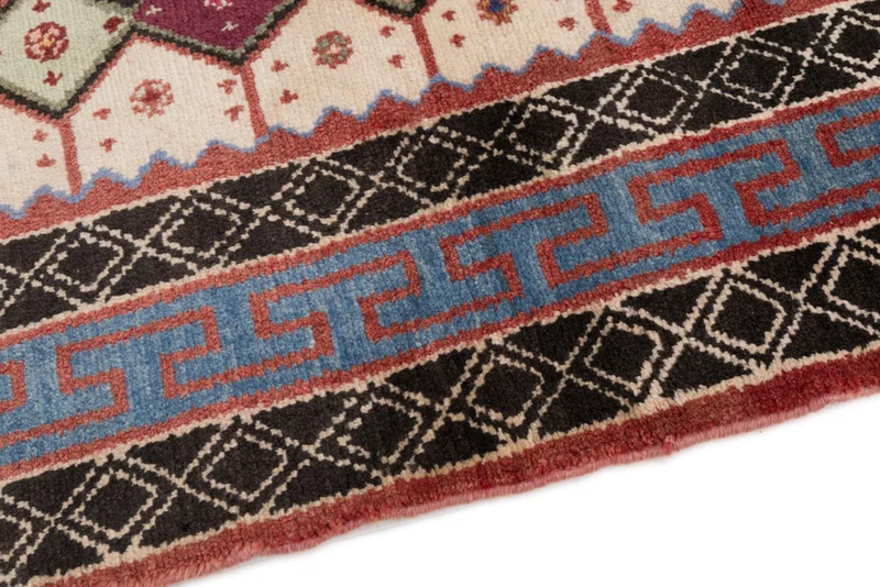 Gabbeh Teppich - Kaschkuli Perser - 132 x 190 cm - mehrfarbig