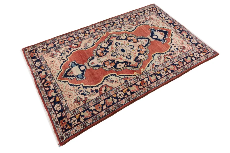 Perserteppich - Nomadic - 147 x 220 cm - hellrot