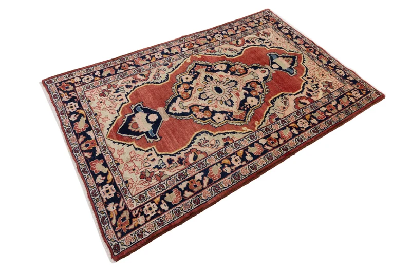 Perserteppich - Nomadic - 147 x 220 cm - hellrot