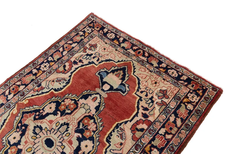Perserteppich - Nomadic - 147 x 220 cm - hellrot