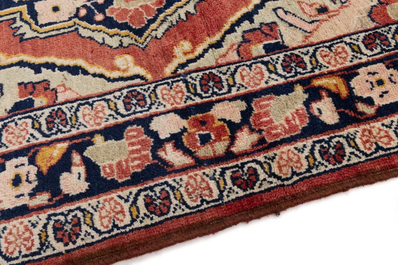 Perserteppich - Nomadic - 147 x 220 cm - hellrot
