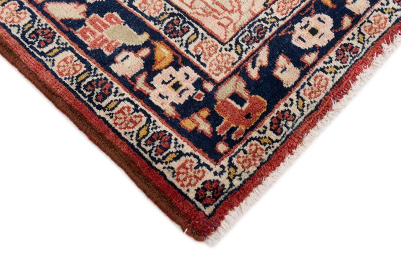 Perserteppich - Nomadic - 147 x 220 cm - hellrot