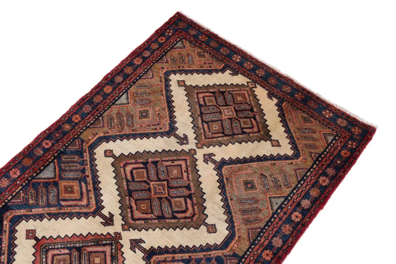 Läufer Perser - Nomadic - 99 x 295 cm - rost