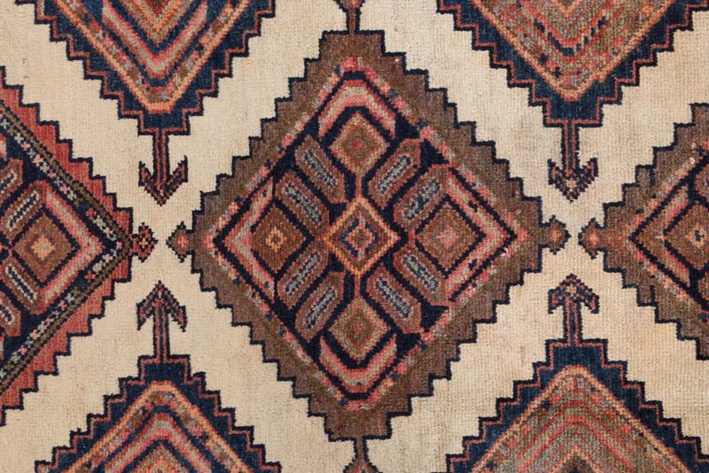 Läufer Perser - Nomadic - 99 x 295 cm - rost