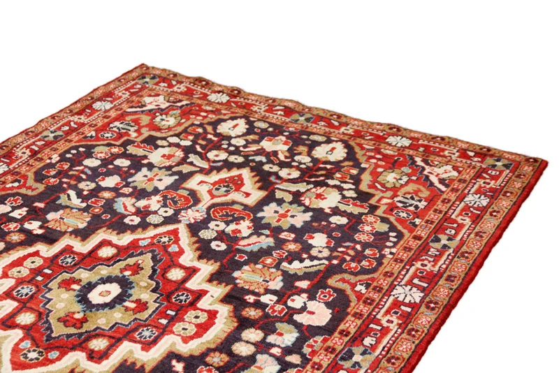 Perserteppich - Nomadic - 135 x 220 cm - dunkelblau