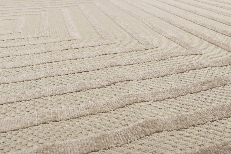 Esprit Teppich In- und Outdoor Beige Sand "Carolina"