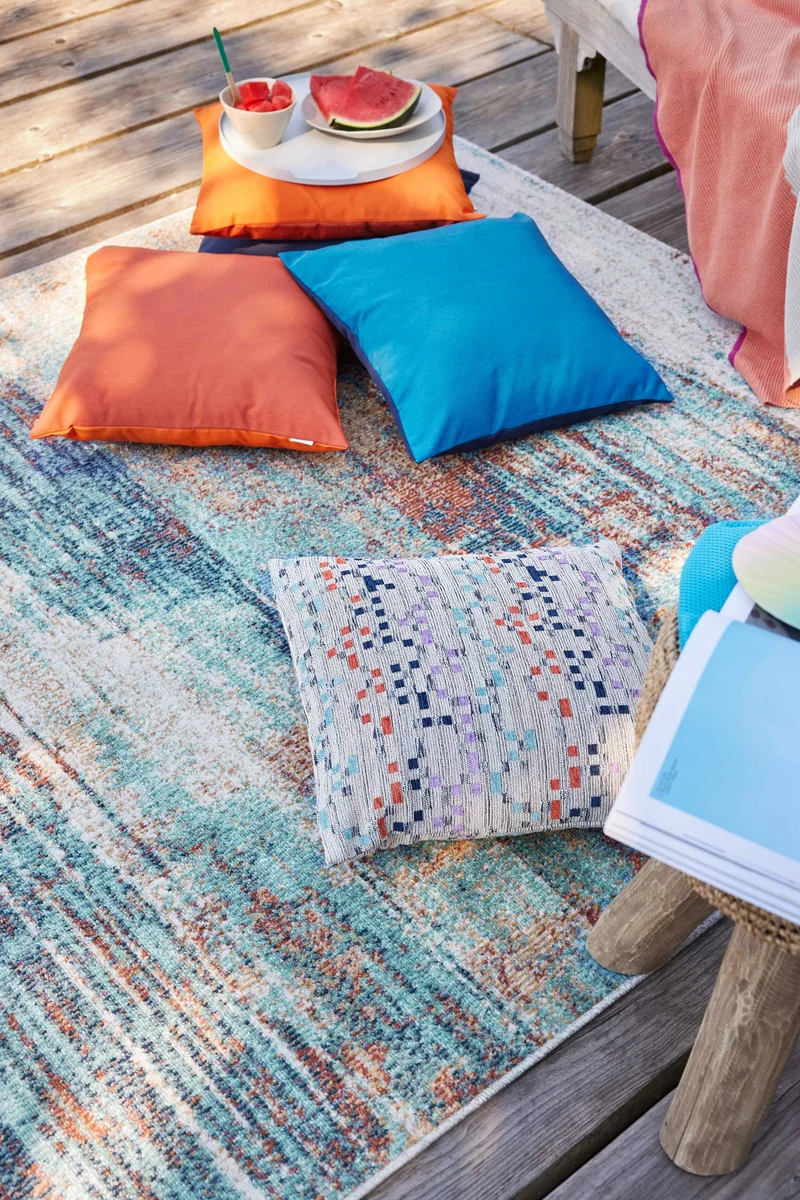 Esprit Teppich In- und Outdoor Bunt "Elouisa"