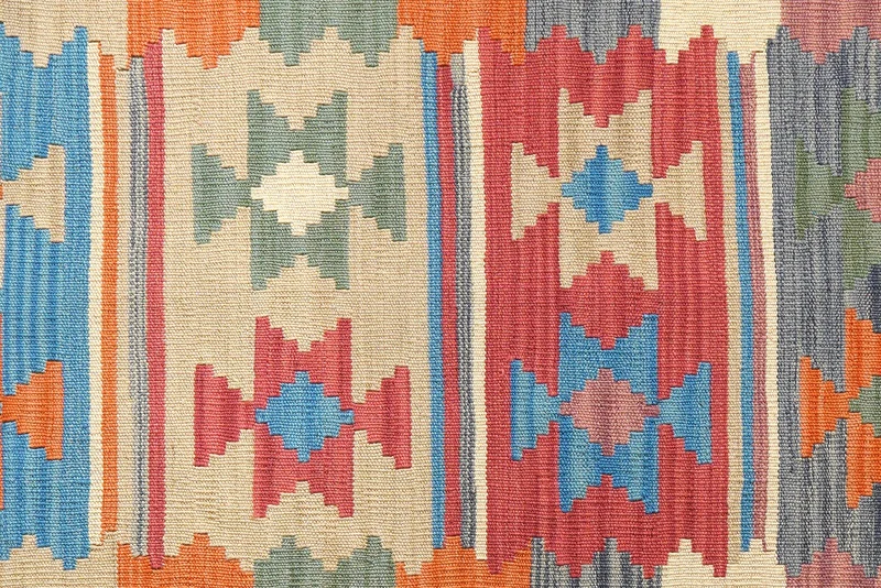 Kelim Gashgai · Handgewebt – Bunt, 153x104 cm