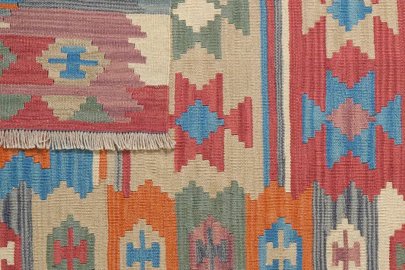 Kelim Gashgai · Handgewebt – Bunt, 153x104 cm