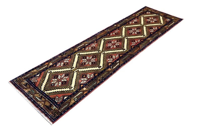 Läufer Perser - Nomadic - 77 x 288 cm - dunkelbeige