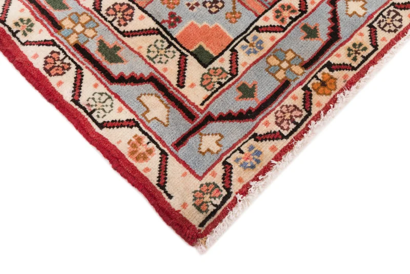 Perserteppich - Nomadic - 105 x 130 cm - mehrfarbig