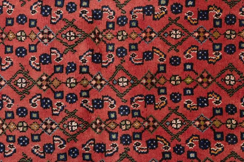 Perserteppich - Nomadic - 120 x 140 cm - dunkelrot