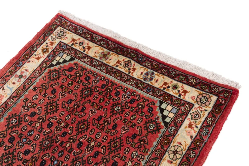 Perserteppich - Nomadic - 105 x 150 cm - dunkelrot