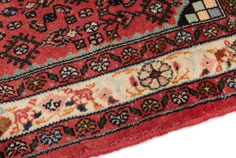 Perserteppich - Nomadic - 105 x 150 cm - dunkelrot