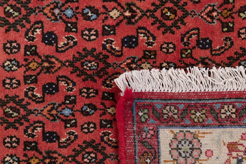 Perserteppich - Nomadic - 105 x 150 cm - dunkelrot