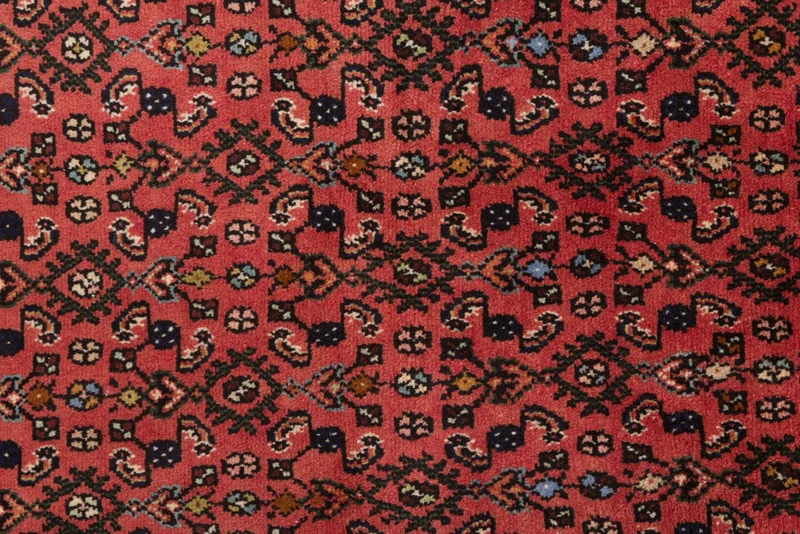 Perserteppich - Nomadic - 105 x 150 cm - dunkelrot