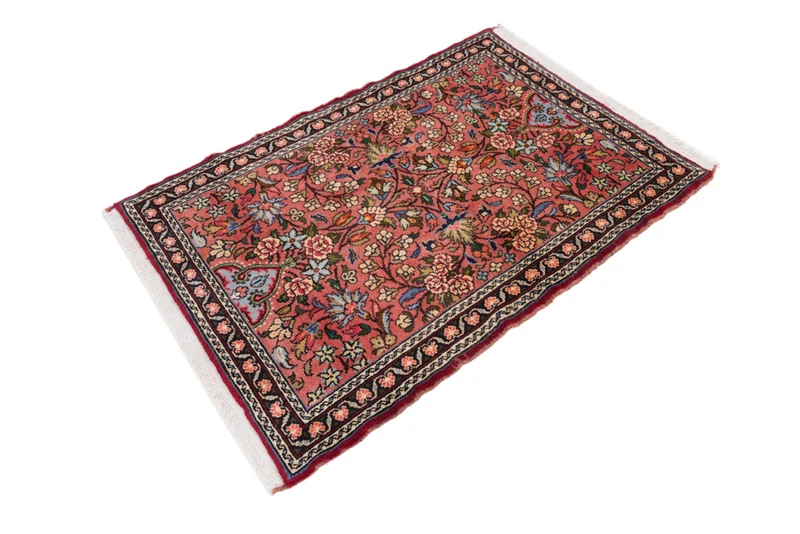 Perserteppich - Nomadic - 110 x 155 cm - dunkelrot