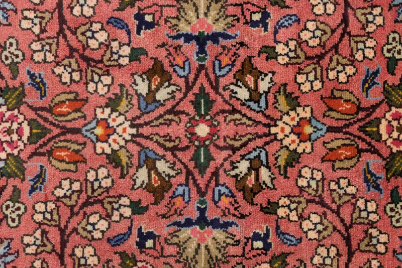 Perserteppich - Nomadic - 110 x 155 cm - dunkelrot