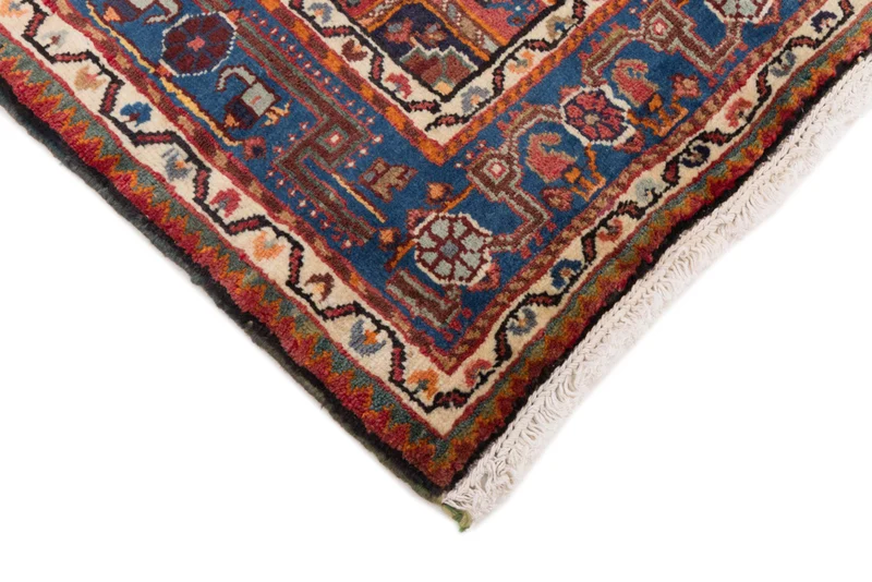 Perserteppich - Nomadic - 90 x 145 cm - dunkelrot