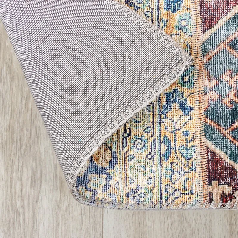 Teppich Patchwork - Azara Rot