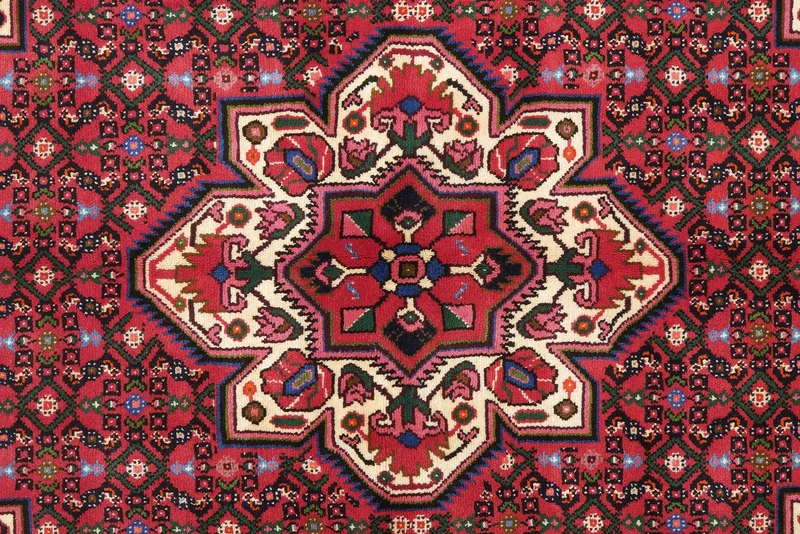 Hosseinabad · Handgeknüpft – Rot, 210x155 cm