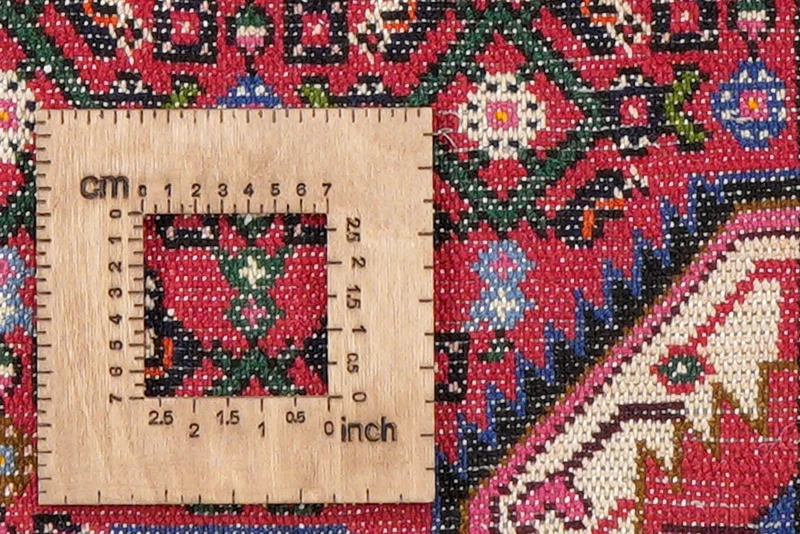 Hosseinabad · Handgeknüpft – Rot, 210x155 cm