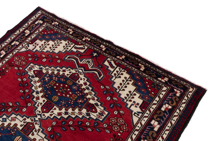 Perserteppich - Nomadic - 160 x 217 cm - rot