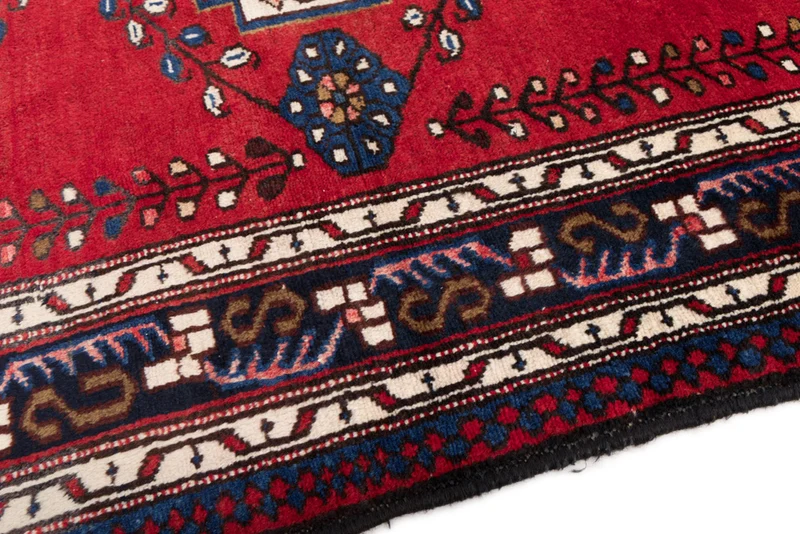 Perserteppich - Nomadic - 160 x 217 cm - rot
