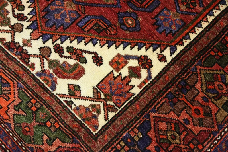 Perserteppich - Nomadic - 127 x 220 cm - rost
