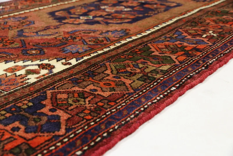 Perserteppich - Nomadic - 127 x 220 cm - rost