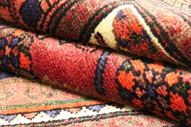 Perserteppich - Nomadic - 127 x 220 cm - rost