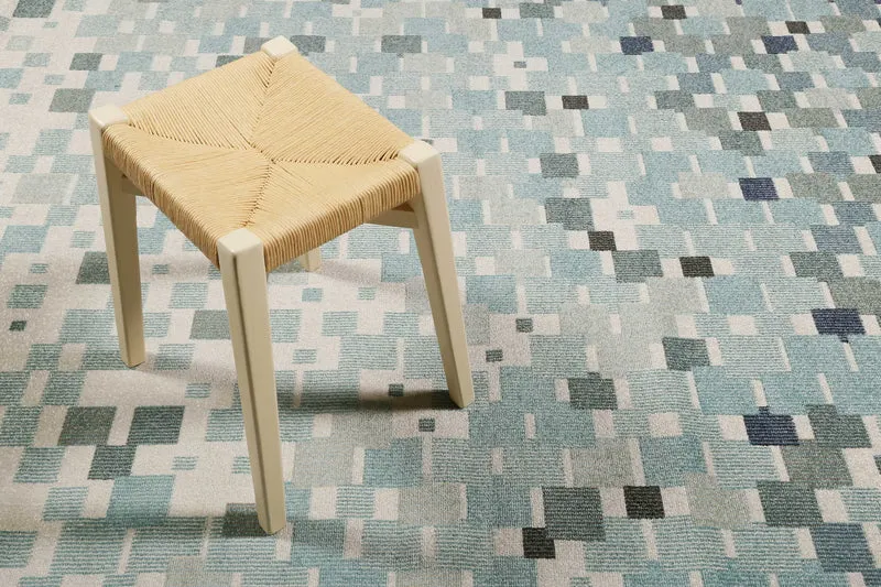 Esprit Teppich In- und Outdoor Blau Grün "Pacific"