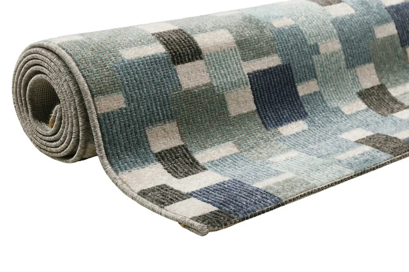 Esprit Teppich In- und Outdoor Blau Grün "Pacific"