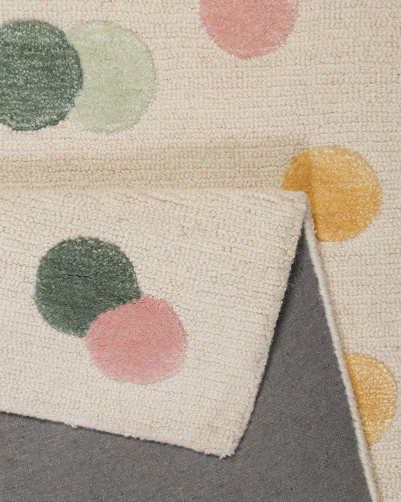 Kinderteppich Creme Bunt "Dana" Smart Kids