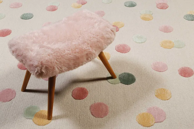 Kinderteppich Creme Bunt "Dana" Smart Kids