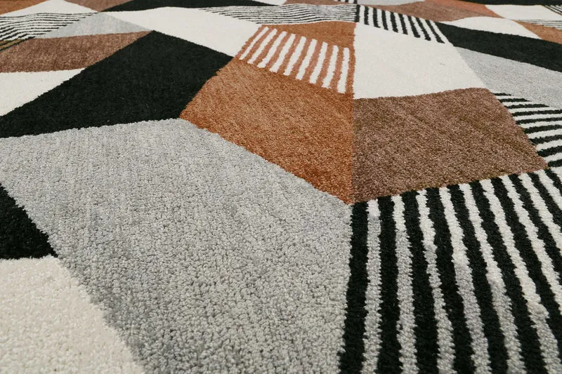 Esprit Kurzflor Teppich Braun "Uptown"