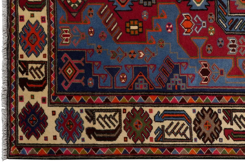 Tarom · Handgeknüpft – Blau, 199x132 cm