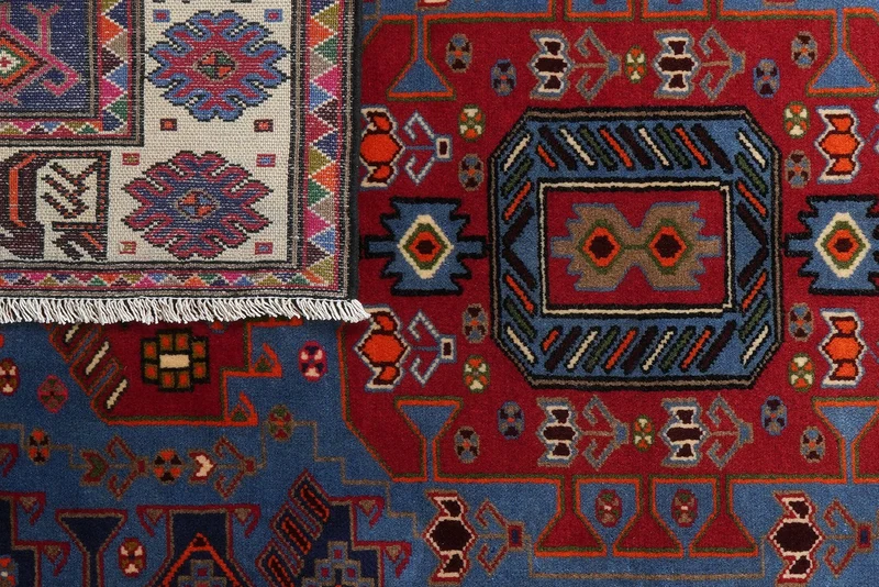 Tarom · Handgeknüpft – Blau, 199x132 cm