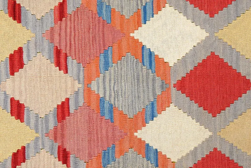 Kelim Gashgai · Handgewebt – Bunt, 207x156 cm