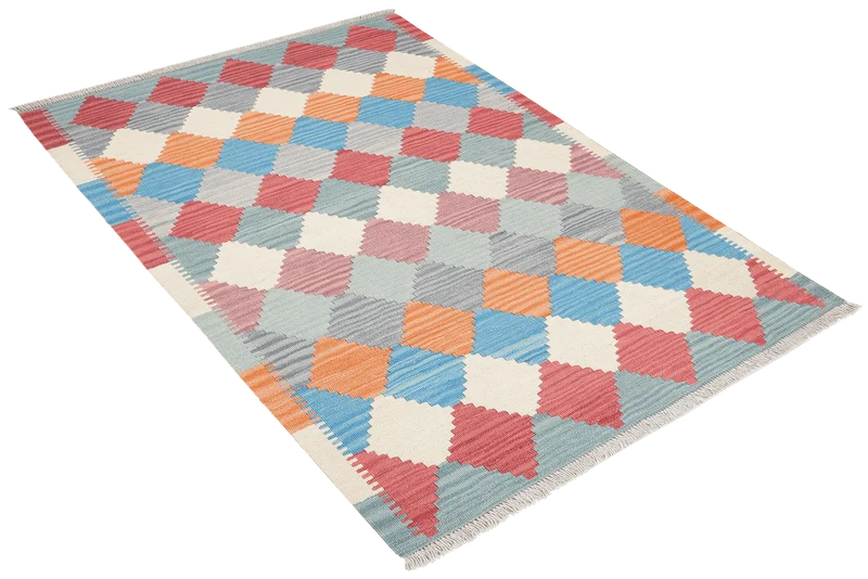 Kelim Gashgai · Handgewebt – Bunt, 153x103 cm