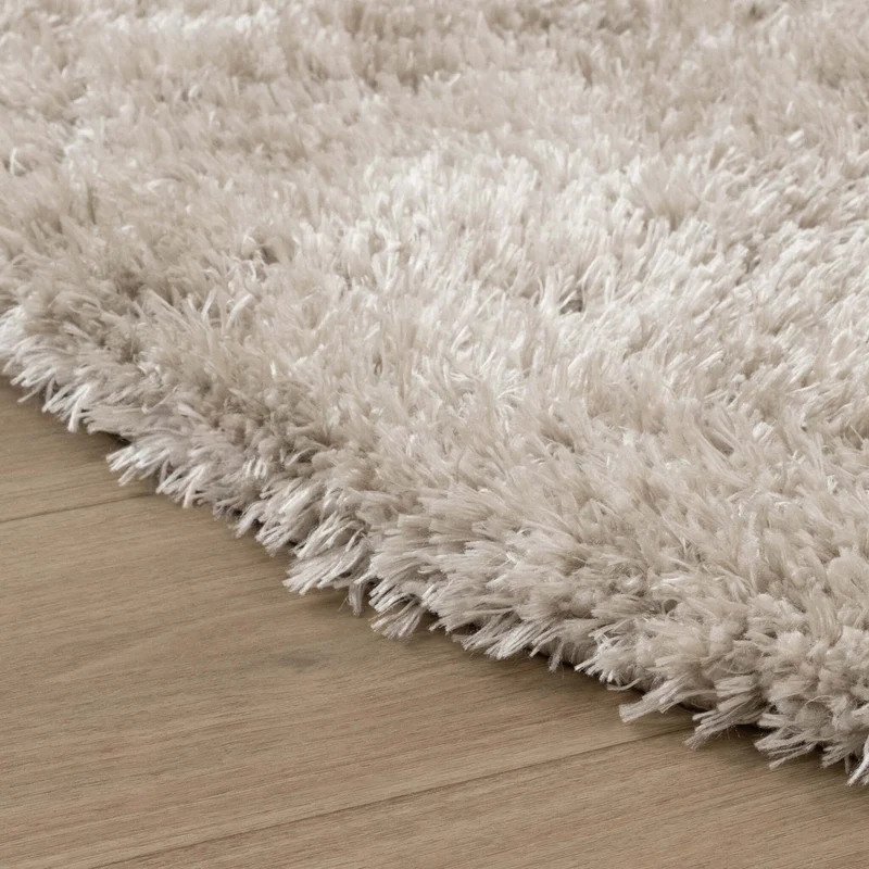 Shaggy Teppich Oval - Blaze Beige Grau