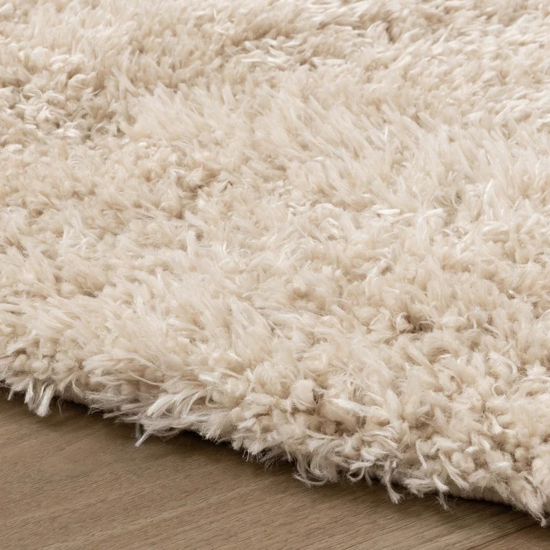 Shaggy Teppich Oval - Blaze Beige